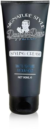 Dapper Dan Signature Style Medium Hold Styling Cream With A Matt Finish 90ml