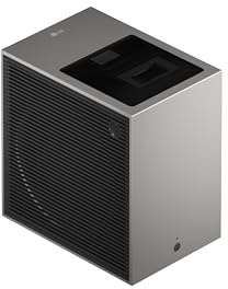 LG CineBeam S Vidéoprojecteur Laser PU615U Focale Ultra Courte pour Home Cinema, 500 lumens ANSI, 4K UHD 100 Pouces 2160p, Projection Entre 40 ~100, LG Smart webOS 24, Bluetooth 5.0, Dolby Atmos