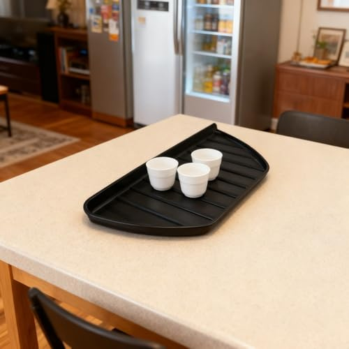 Bandeja de recogida de goteo magnética impresa en 3D para modelos Kenmore y para refrigeradores Amana con fuertes imanes integrados para una fijación estable, solución sanitaria para atrapar goteos de