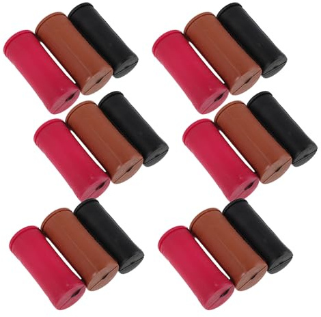 HONITANO Set di 18 Bigodini per Permanente a Freddo in Plastica Elastico, 3 Misure (4.0 Cm, 3.5 Cm, 3.0 Cm), Bigodini Antiscivolo per Chioma Naturali Lunghi e Corti, Strumenti per Styling