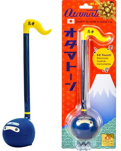 Otamatone [Edition Anglaise] - Instrument de Musique Électronique Japonais, Synthétiseur Portable de Cube/Maywa Denki du Japon - Ninja