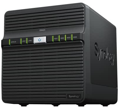 Synology DiskStation DS423 4 Bay Desktop NAS Enclosure