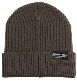 Kaporal Herren, Herrenzubehör, Mütze, Modell Jano, Farbe: Dark Khaki, Größe TU, Einheitsgröße