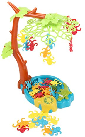BeVistoso 1 Set Monkey Balancing Game Monkey Hanging In a Tree Balancing Toy Paternity Interactive Desktop Toys for Kids, Game Toy