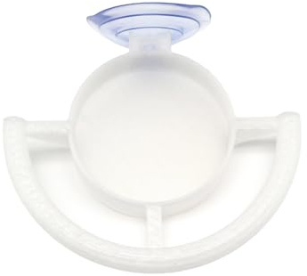 Multipurpose Suction Pet Bowl Wall Mounted Pet Feeders Texture for Travel and Home Use with Removable Component Suction Cup Food Bowl