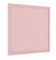 ALLboards Pinnwand mit Pink Holz Rahmen 40x40cm Korktafel Korkwand Pinnwand Kork