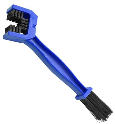 Xibao Brosse Chaine Moto,Brosse de Nettoyage pour chaîne de Moto,Vélos Brosse Chaine,Double Extrémité Nettoyant Chaine,Convient pour Les Outils de Nettoyage de chaîne tels Que Les Motos et Les vélos