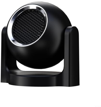 CWOQOCW Chauffage de voiture portable 12 V 120 W avec flux d'air réglable à 360° pour un chauffage et une déshumidification rapides