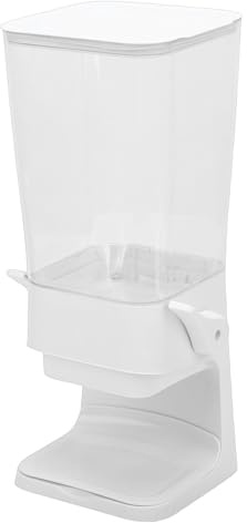 TIKATARER Dispenser per Cereali, Dispenser Regolabile per Snack, Caramelle, Noci, Grande capacità da 5,5 L, Dal Design Minimalista, Ideale per L'organizzazione della Dispensa della e un Facile