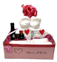 Windeltorte | Windelkörbchen Auszeit für Mama & Baby