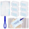 MIUUIPI 30 Stück Staubmagnet Tücher für Swiffer mit 1 Handgriff, Duster Staubmagnet, Staubtuch Ersatz-Aufsätzen für Schmutz, Tierhaare, Staub