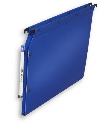 L' Oblique 13141 cartella sospesa polipropilene Ultimate Armadietto H275 mm Interasse 330 mm Fondo 15 Scatola di 10 blu