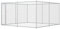 Outdoor-Hundezwinger 383x383x185 cm