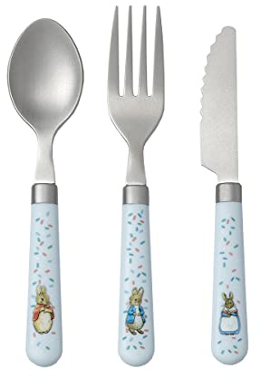 Peter Hase COUVERTS D'APPRENTISSAGE PIERRE LAPIN - ENFANT - MULTICOLORE - INOX - 2+