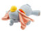 Disney Store Offizieller Dumbo Cuddleez Großes Kuscheltier, 25 cm, Kuscheltierkissen Elefant, Sammelbare Plüschpuppe