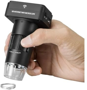 Mikroskop HD elektronmikroskop med ljuskälla fäste smycken identifiering industriell inspektion USB mikroskop