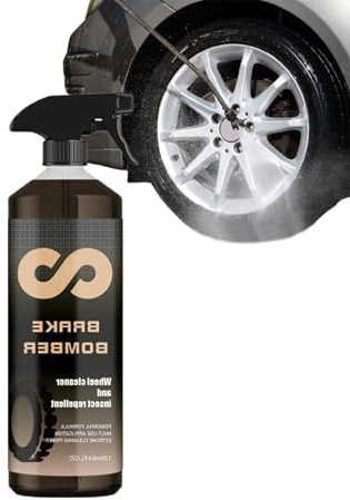 Generico Pulitore per Pneumatici - Spray Intensivo Non Acido per La Rimozione della Polvere dei Freni,Detergente Ruggine per Cerchioni,per Auto SUV Veicoli e Autovetture
