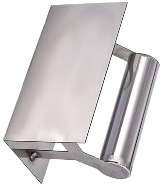 Truelle pour cloison sèche – Outil d'angle en Acier Inoxydable résistant aux Rayures | Grattoir en métal Polyvalent pour la Maison, Le Salon, la Salle de Bain, la Cuisine
