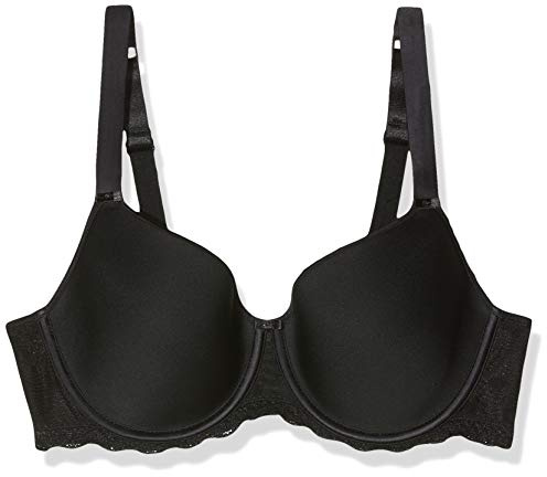 Sassa Dotted Mesh 29045 Spacer Bra, Black (Black 500), 38C