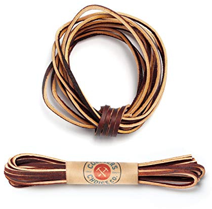 54 Premium Leather Boot Lace in Burgundy - Premium Quality and Durability