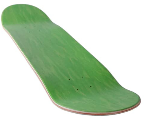 Älg blank skateboard-däck, Hi Concave, alla storlekar från 7,0 tum till 8,5 tum inklusive griptejp 7.63