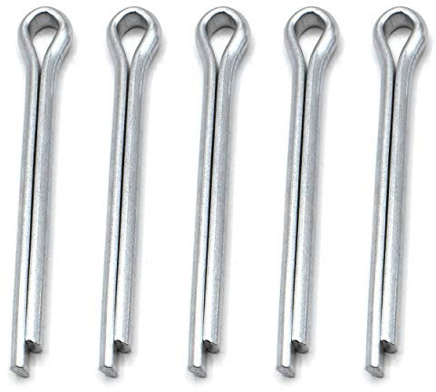 HEAVYTOOL Sicherungssplint Splinte Sicherungssplinte Splint verzinkt 3,2mm x 25mm (10 Stück) Stecksplint Stecksplinte