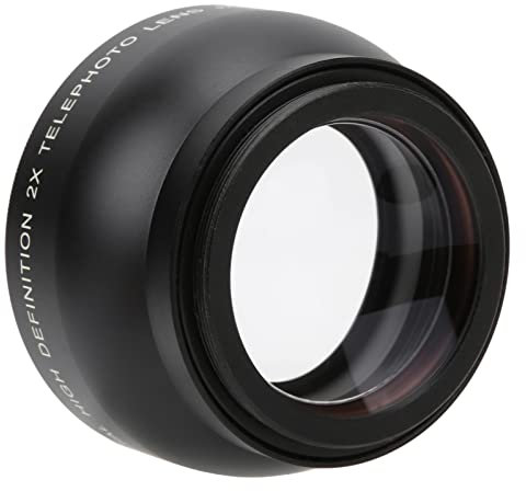 Téléobjectif Doubleur De Focale 49Mm - Lentille CRA 2X Grossissement Adapté À Tous Les Objectifs CRA De 49Mm Cber