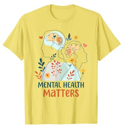 Mental health awareness kids shirt mental health matters men T-Shirt