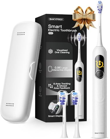 SAKYPRORAL G5S Smart Electric Toothbrush Adults & Kids