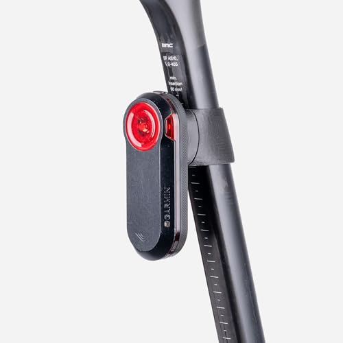 beSmart.bike - Cykelsadelstöd, 3D-Printad i Kolfiber, Cykelsadel för Garmin Varia 515, Kompatibel med BMC Teammachine SLR, Klämfäste