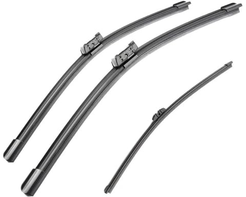 Scheibenwischer-Set (3-teilig) Für Volvo XC90 MK2 2016–2020 61 Cm + 51 + 36 Vorne/hinten Inklusive Scheibenwischer-Schneider