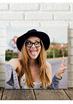 Fotonews Stampa su Tela 30x30 cm. Personalizzata