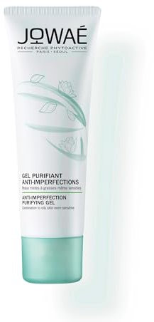 JOWAÉ Gel Purificante, Anti Imperfezioni Viso, con Lumifenoli Antiossidanti e Albero del Tè, per Pelle Grassa, con Imperfezioni Evidenti, Formato da 40 ML