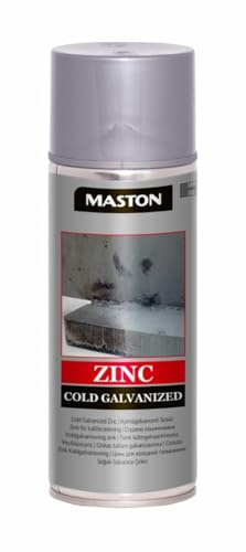 Maston Zinc Metal Protection Spray Paint 400 ml Grey