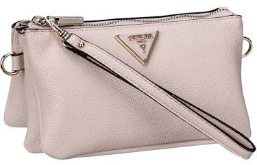 GUESS Latona Mini Tri Compartment Top Zip Light Rose