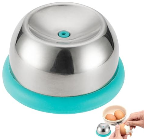 Perforatore per uova sode – Strumento per piercing uova in acciaio inox, gadget da cucina per gli amanti delle uova, perforatore per uova fresche, foratore per uova per cucinare, strumento per uova