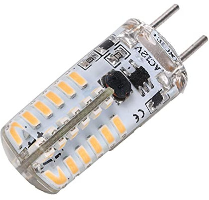 Bombilla de Lámpara, Bombilla de Dos Pines GY6.35 para Hotel, Restaurante, Luces de Techo, Luces de Gabinete, Hogar (Blanco cálido)