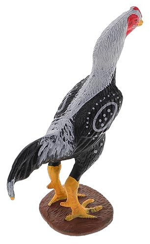 MOLUCKFU Spielzeugtiere Kampfhahn-modellspielzeug Aus Plastik Realistisches Lernspielzeug Für Kinder Lustiges Kinderspielzeug Zum Dekorieren