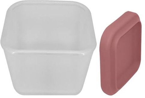 Duqulle Contenitori per salse per pranzo al sacco, contenitori per condimenti con coperchio,Insalatiera per pranzo a chiusura ermetica - Scatola organizer in silicone per uso alimentare, contenitori