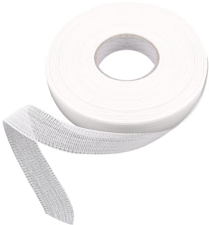 Plkjiu 5 Yards Hemming Tape for Sewing - Fishbone Fabric Hem Guide for Dresses & Skirts, Reusable Boning Strip for Chiffon Silk Wedding Veils, Sewing Hemming Tool for Beginners & Profes