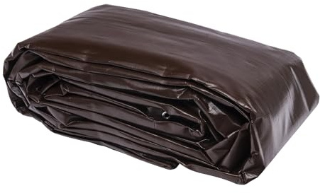 WERKA PRO Telo Professionale Marrone 350g/m2 10 x 15 m