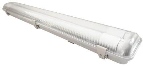 Milagro Lufttät armatur 2 x 60 cm för LED-lysrör