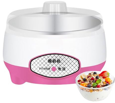 Yogurtiera con Controllo Temperatura - Yogurtiera Con Regolazione Temperatura | Elettrodomestico Silenzioso 1,2L Per Cucina Domestica