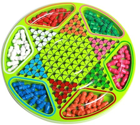 Damspel brädspel sexkantig leksak av trä för skrivbordet | Färgglada träpärlor för schackspel för flickor samt för släktträffar, evenemang,