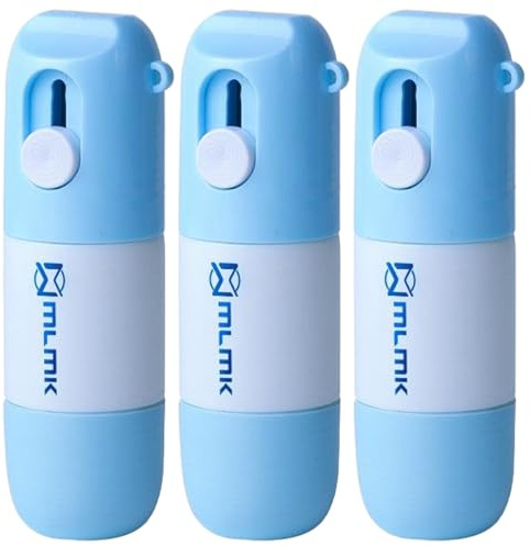 Confidential Stamp, Identity Theft Protection Roller Stamp 3Pcs Anti Theft Confidential Roller & Box Cutter with 10ml Thermal Paper Correction Fluid Portable Address Blocker