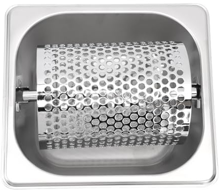 Sxhlseller Rodillo para Esparcir Mantequilla de Acero Inoxidable, Práctico Diseño de Rodillo para Untar Pan para Barbacoa y Camping, Acero Inoxidable 304