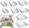 Froadp Estante de Cocina Cajón Telescópico Cestas de Almacenamiento con Tiradores Soportes Extraíble Organizadores de Cajones para 40cm Gabinetes Dormitorio Despensa (Ancho Actual 37cm, 2 Piezas)