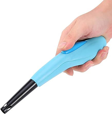 Gas Lighter for Cookers and Candles, Camping Picnic Cookout BBQ Oven Candle Electronic Lighter Flameless Lighters (Green)