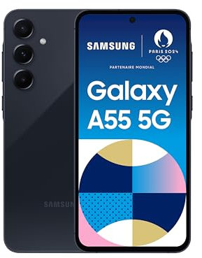 Samsung Galaxy A55 5G 16,8 cm (6.6) Double SIM Hybride USB Type-C 8 Go 128 Go 5000 mAh Marine