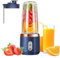 SVCEQZE Presse-agrumes Électriques, Mélangeur De Fruits Électrique Portable, Coupe De Presse-agrumes, Mélangeurs Compacts, Presse-agrumes Portable, Mélangeur De Jus De Fruits À Emporter